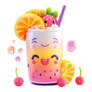 دانلود طرح آب پرتقال خندان