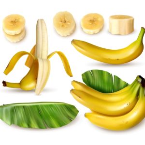 دانلود طرح لایه باز انواع موز