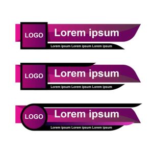 طرح لایه باز دکمه های زمینه بنفش