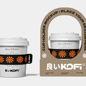 موکاپ ماگ و نگهدارنده